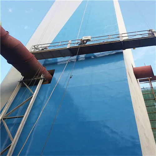 匠心筑高臺，畫筆繪長空——宏順建設(shè)混凝土煙囪外壁手工繪畫與腳手架施工紀(jì)實
